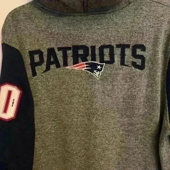 NFL Team Gear-Patriots Zip up hooded sweatshirt, Mens Size XL, Unisex - Picture 9 of 10
